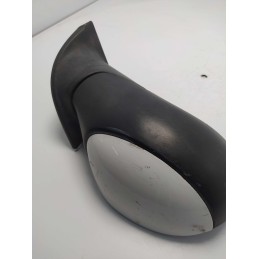 011019 Specchietto retrovisore laterale destro meccanico Citroen C3 I serie 2002-09 bianco 
