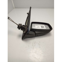 01704662800  specchietto retrovisore esterno meccanico Fiat Panda 2° serie 169 2003-13 nero anteriore destro