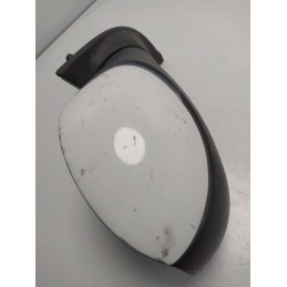 011019 Specchietto retrovisore laterale destro meccanico Citroen C3 I serie 2002-09 bianco 