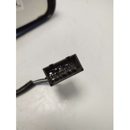 Specchietto retrovisore esterno VW Passat B5 2002 anteriore destro elettrico 5pin blu trasparente spellato