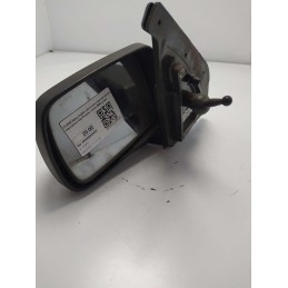 012320 Specchietto retrovisore laterale sinistro meccanico Kia Picanto I serie 2005 grigio