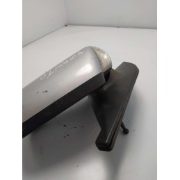 012320 Specchietto retrovisore laterale sinistro meccanico Kia Picanto I serie 2005 grigio