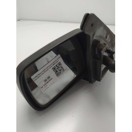 012320 Specchietto retrovisore laterale sinistro meccanico Kia Picanto I serie 2005 grigio