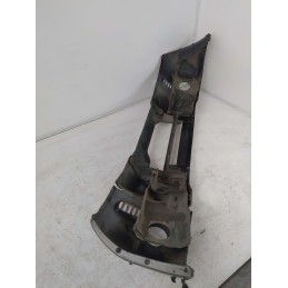 Paraurti anteriore Nissan Patrol GR Y61 1998-10 grigio con profilo cromato ATTENZIONARE FOTO