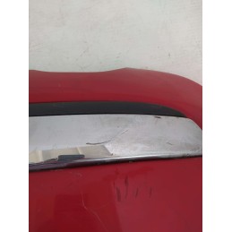 735425627 paraurti posteriore Fiat 500 312 2007 colore rosso graffi da parcheggio