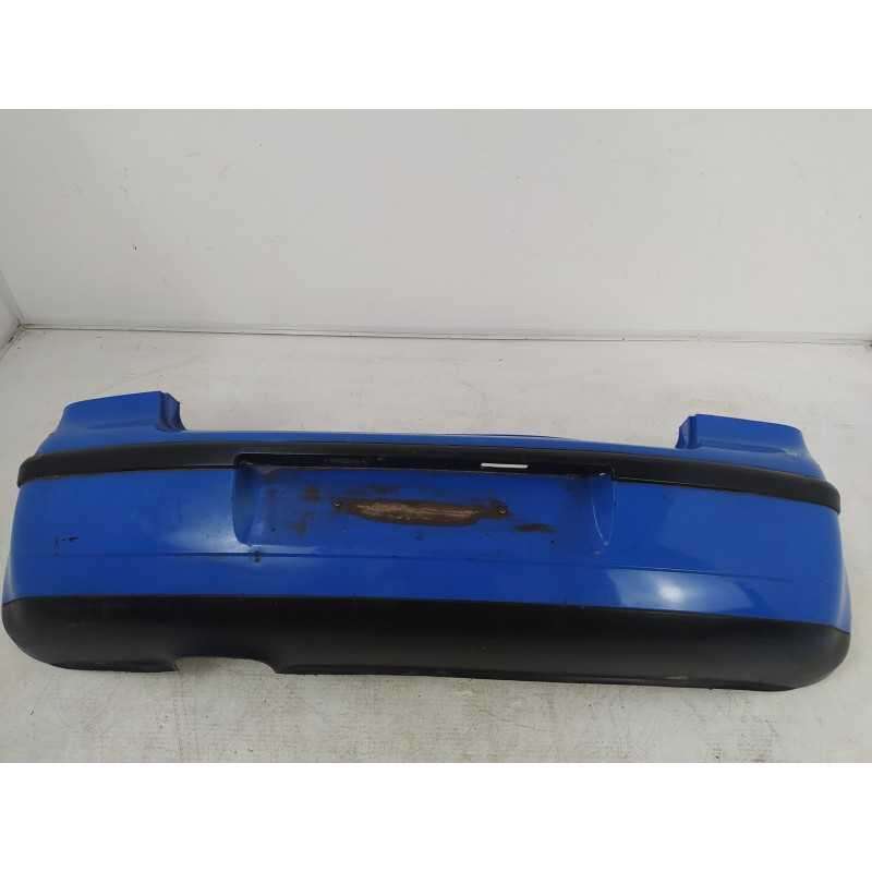 606807421 paraurti posteriore VW Polo 9N 2001-05 colore azzurro graffi da parcheggio