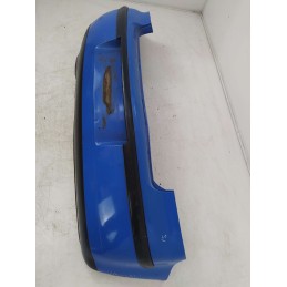 606807421 paraurti posteriore VW Polo 9N 2001-05 colore azzurro graffi da parcheggio