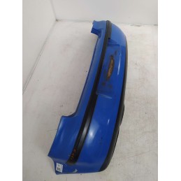 606807421 paraurti posteriore VW Polo 9N 2001-05 colore azzurro graffi da parcheggio