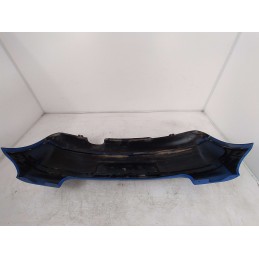 606807421 paraurti posteriore VW Polo 9N 2001-05 colore azzurro graffi da parcheggio