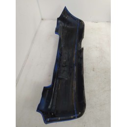 606807421 paraurti posteriore VW Polo 9N 2001-05 colore azzurro graffi da parcheggio