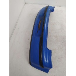 606807421 paraurti posteriore VW Polo 9N 2001-05 colore azzurro graffi da parcheggio