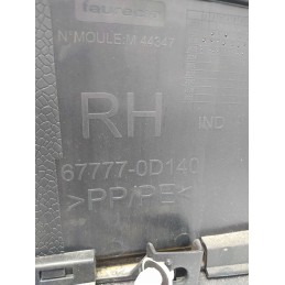 67777-0D140 pannello rivestimento portiera Toyota Yaris XP130 C MK3 1.0 benzina 5P 2014 anteriore destra 