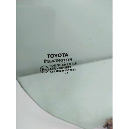 Vetro scendente Toyota Yaris XP130 C MK3 1.0 benzina 5P 2014 anteriore destra 
