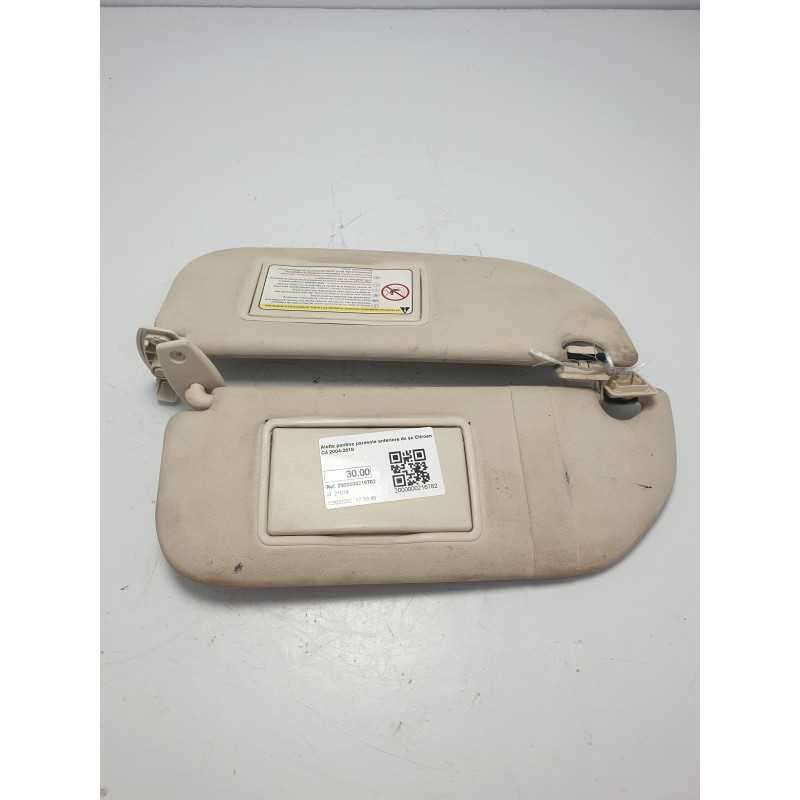 Alette pantine parasole anteriore dx sx Citroen C4 2004-2018