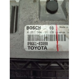 89661-0DR80 centralina ecu modulo controllo motore Toyota Yaris XP130 C MK3 1.0 benzina 5P 2014 Bosch