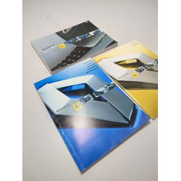 Manuali uso e manutenzione 3 pezzi Renault Clio MK2 1998-12 originali in italiano 