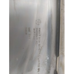 55295547 modanatura rivestimento finitura esterna Jeep Grand Cherokee MK2 portiera anteriore sinistra verde con graffi