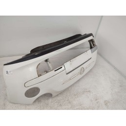 735426888 paraurti anteriore Fiat 500 312 2007-16 colore bianco con graffi