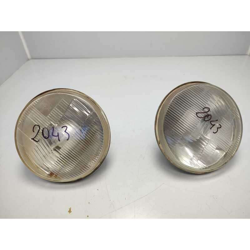 Coppia fari fanali proiettori Toyota Land Cruiser LJ 70 H4 anteriore sinistra destro