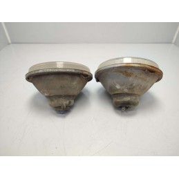 Coppia fari fanali proiettori Toyota Land Cruiser LJ 70 H4 anteriore sinistra destro 