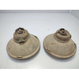 Coppia fari fanali proiettori Toyota Land Cruiser LJ 70 H4 anteriore sinistra destro 