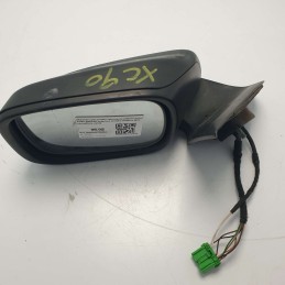 8643163 specchietto retrovisore esterno Volvo XC90 2002-06 anteriore sinistro elettrico 9pin connettore verde 