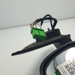 8643163 specchietto retrovisore esterno Volvo XC90 2002-06 anteriore sinistro elettrico 9pin connettore verde 