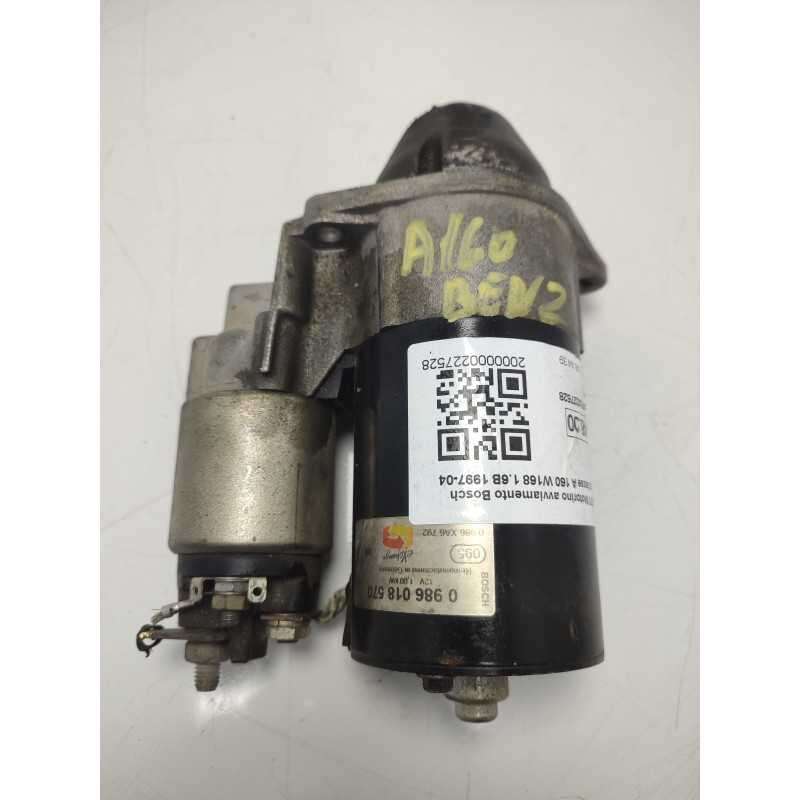 0986018570 Motorino avviamento Bosch Mercedes classe A 160 W168 1.6B 1997-04