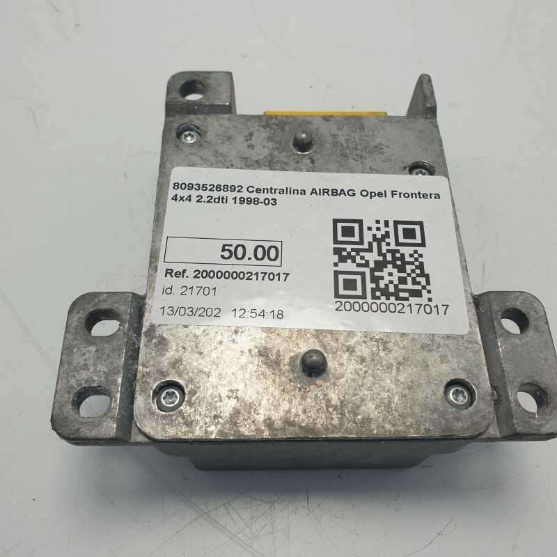 8093526892 Centralina AIRBAG Opel Frontera 4x4 2.2dti 1998-03