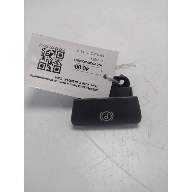 8683963 Leva freno a mano di stazionamento Volvo XC90 2.4d D5244T 2004