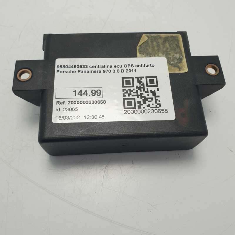 95804490533 centralina ecu GPS antifurto Porsche Panamera 970 3.0 D 2011