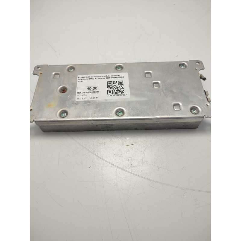 9224422-01 Centralina modulo controllo bluetooth BMW X1 Sdrive 20D 2.0 N47D20C 2010