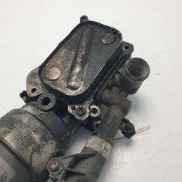 55197216 Scambiatore di calore supporto olio motore Fiat Grande Punto 199 1.3mtj 2007