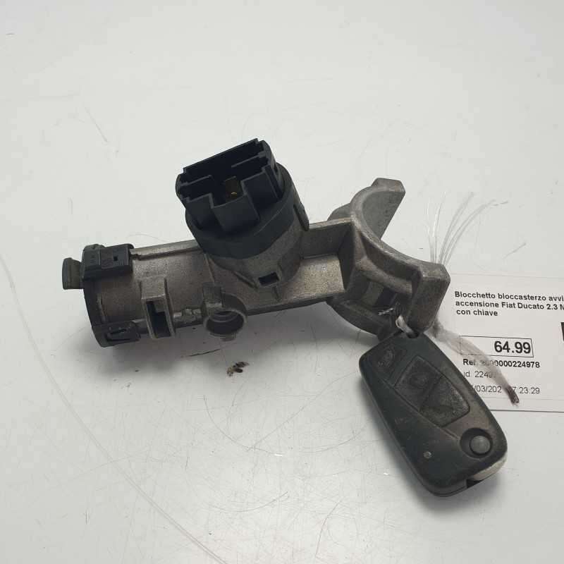 Blocchetto bloccasterzo avviamento accensione Fiat Ducato 2.3 MJt 120Cv 2006-11 con chiave