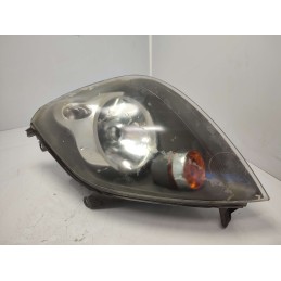 6S61-13W030-AD faro fanale proiettore Ford Fiesta V MK5 H4 anteriore sinsitra trasparente spellato
