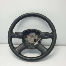 4F0419091AH volante sterzo guida Audi A6 C6 4F 2006 in pelle con comandi multifunzioni