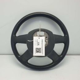 4F0419091AH volante sterzo guida Audi A6 C6 4F 2006 in pelle con comandi multifunzioni