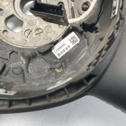 4F0419091AH volante sterzo guida Audi A6 C6 4F 2006 in pelle con comandi multifunzioni