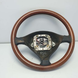 Volante sterzo guida Alfa Romeo 156 1997-03 in legno radica