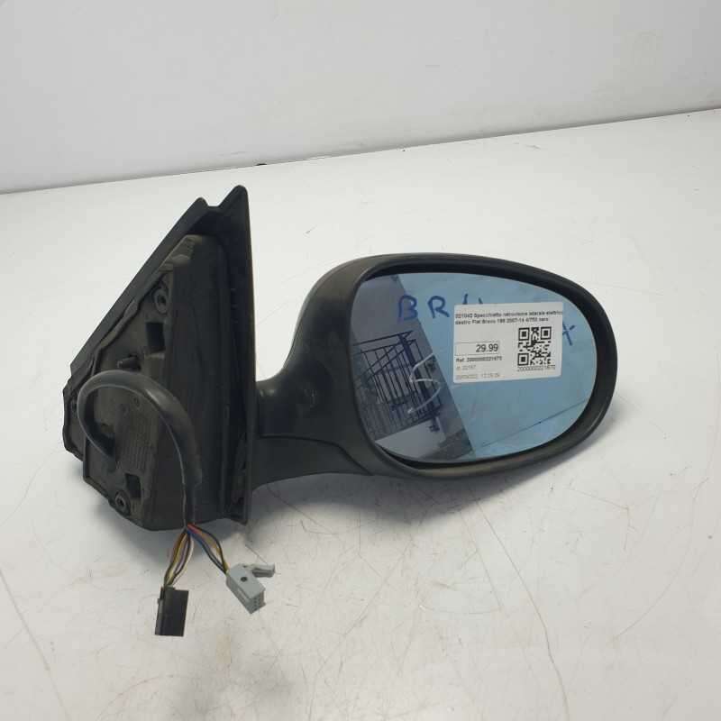 021042 Specchietto retrovisore laterale elettrico destro Fiat Bravo 198 2007-14 4/7fili nero