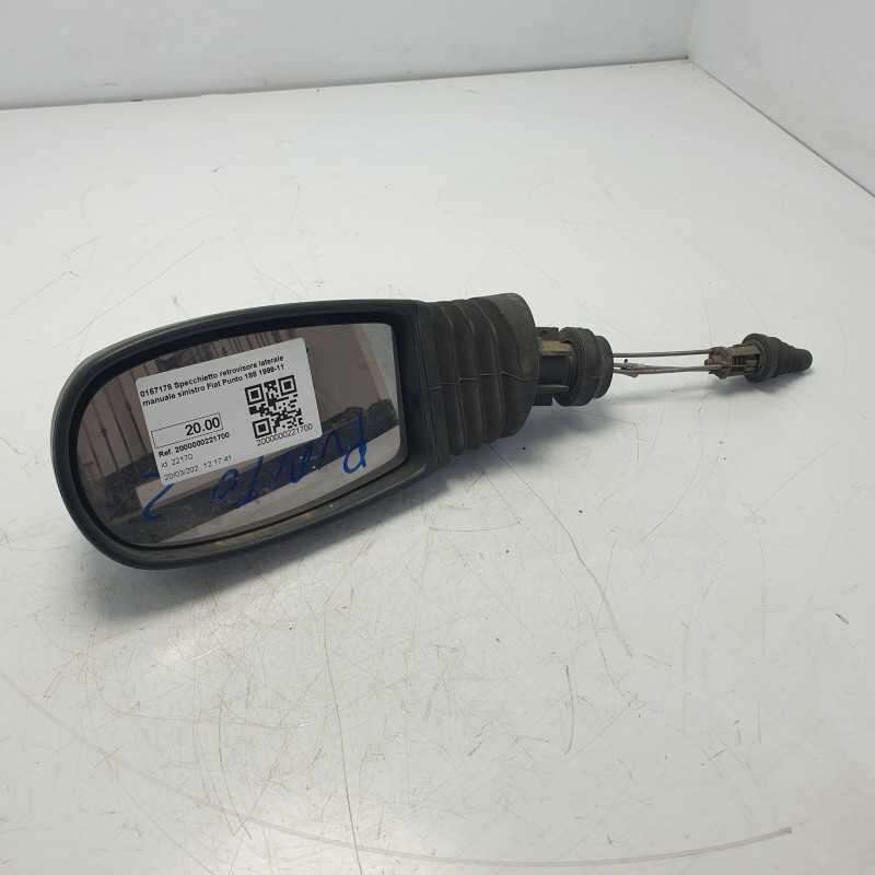 0157178 Specchietto retrovisore laterale manuale sinistro Fiat Punto 188 1999-11