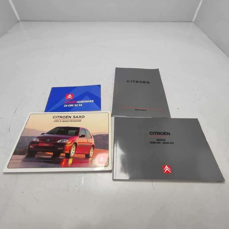 Manuali uso e manutenzione servizi Citroen Saxo originali in italiano