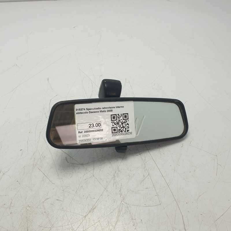015374 Specchietto retrovisore interno abitacolo Daewoo Matiz 2000