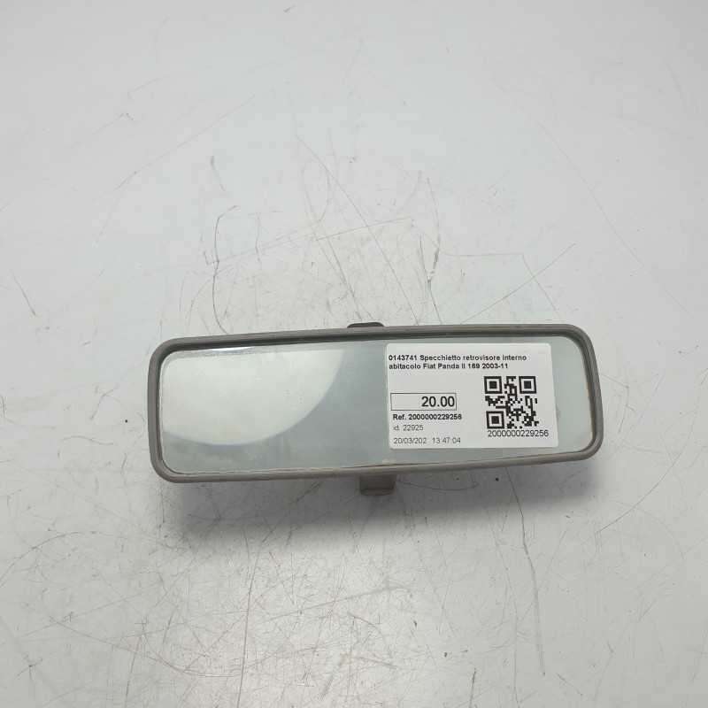 0143741 Specchietto retrovisore interno abitacolo Fiat Panda II 169 2003-11