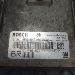55198922 centralina ecu modulo controllo motore Opel Zafira B 1.9 CDTI Bosch