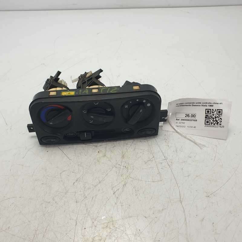 Gruppo comando unità controllo clima a/c riscaldamento Daewoo Matiz 1999