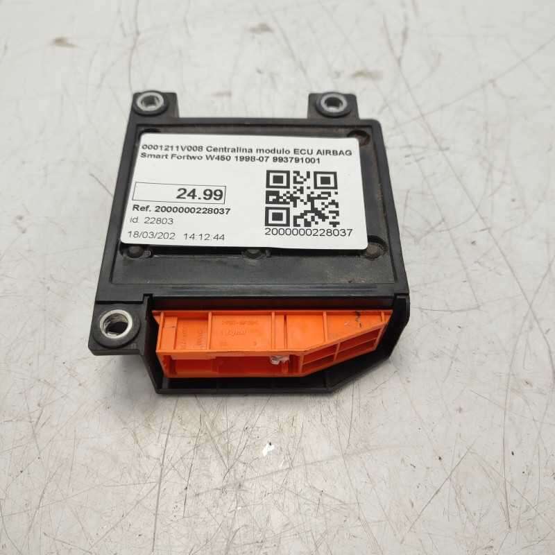 0001211V008 Centralina modulo ECU AIRBAG Smart Fortwo W450 1998-07 993791001