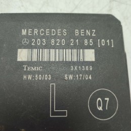 2038202185 centralina ecu porta Mercedes W203 Classe C posteriore sinistra Temic