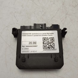 2038202185 centralina ecu porta Mercedes W203 Classe C posteriore sinistra Temic