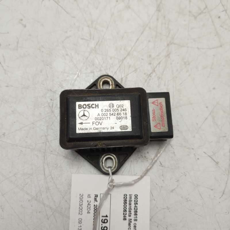 0025426618 centralina sensore ESP rotazione imbardata Mercedes W168 A160 benzina Bosch 0265005246